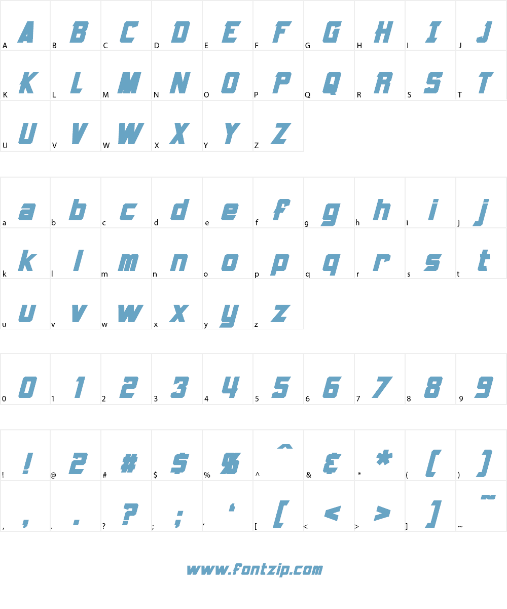 Armorhide Font Character